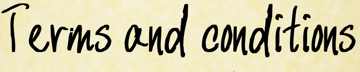 T & C's Header